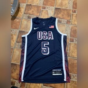 Nike USA OLYMPIC National Team 2025 Edwards Jersey Size L